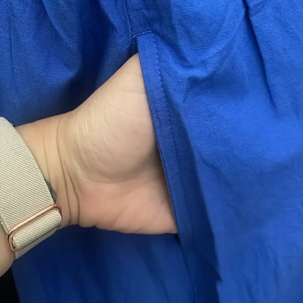 Fit & Flare Eyelet-Embroidered Smock Dress NWT - Picture 11 of 11